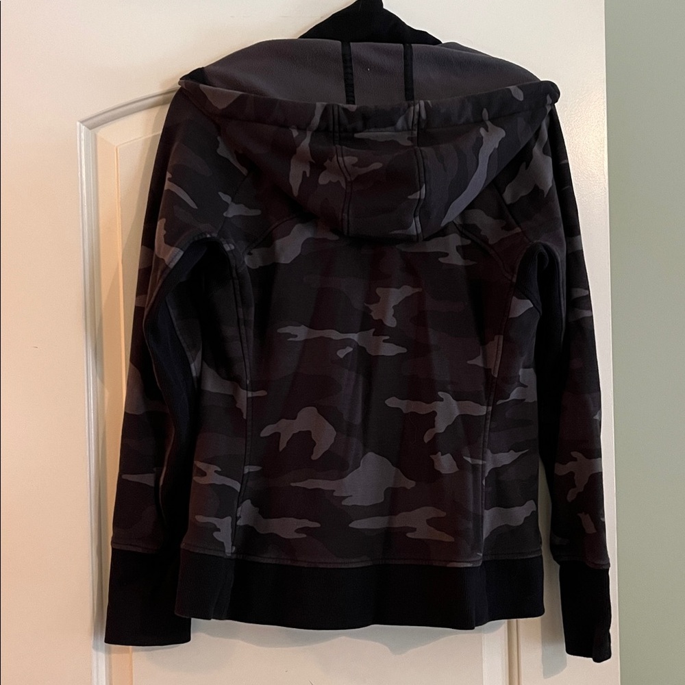 Athleta Charcoal Fleece Jacket